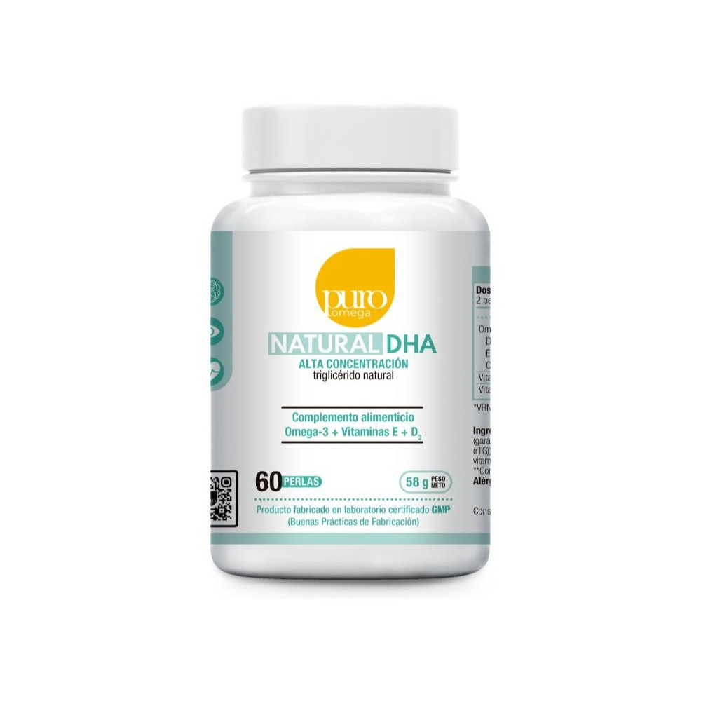 Puro Omega Natural Dha Alta Concentracion 60Comp
