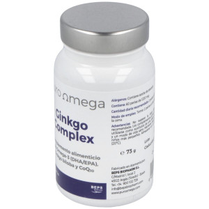 Puro Omega Ginkgo Complex Dha/Epa Q10 60Perlas