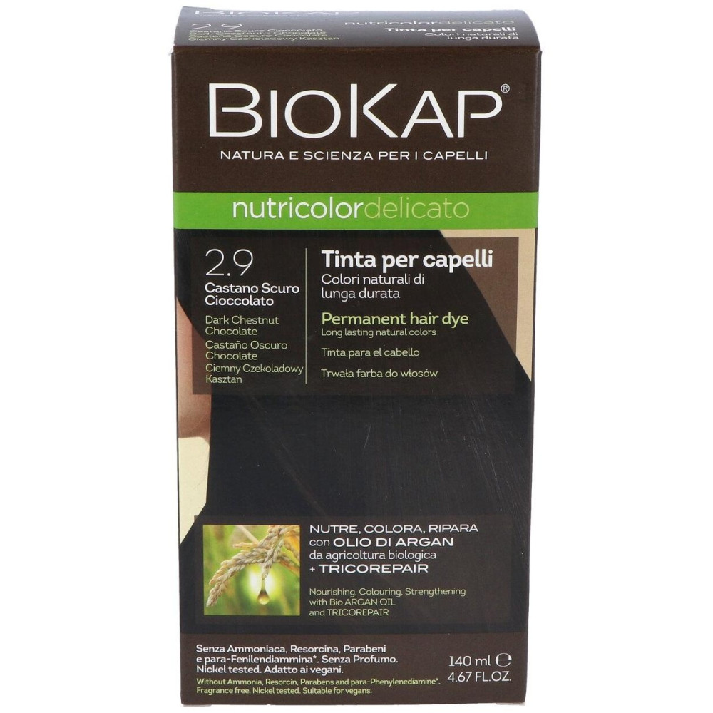 Tinte Castaño Oscuro Chocolate 140Ml 2.9 Delicato