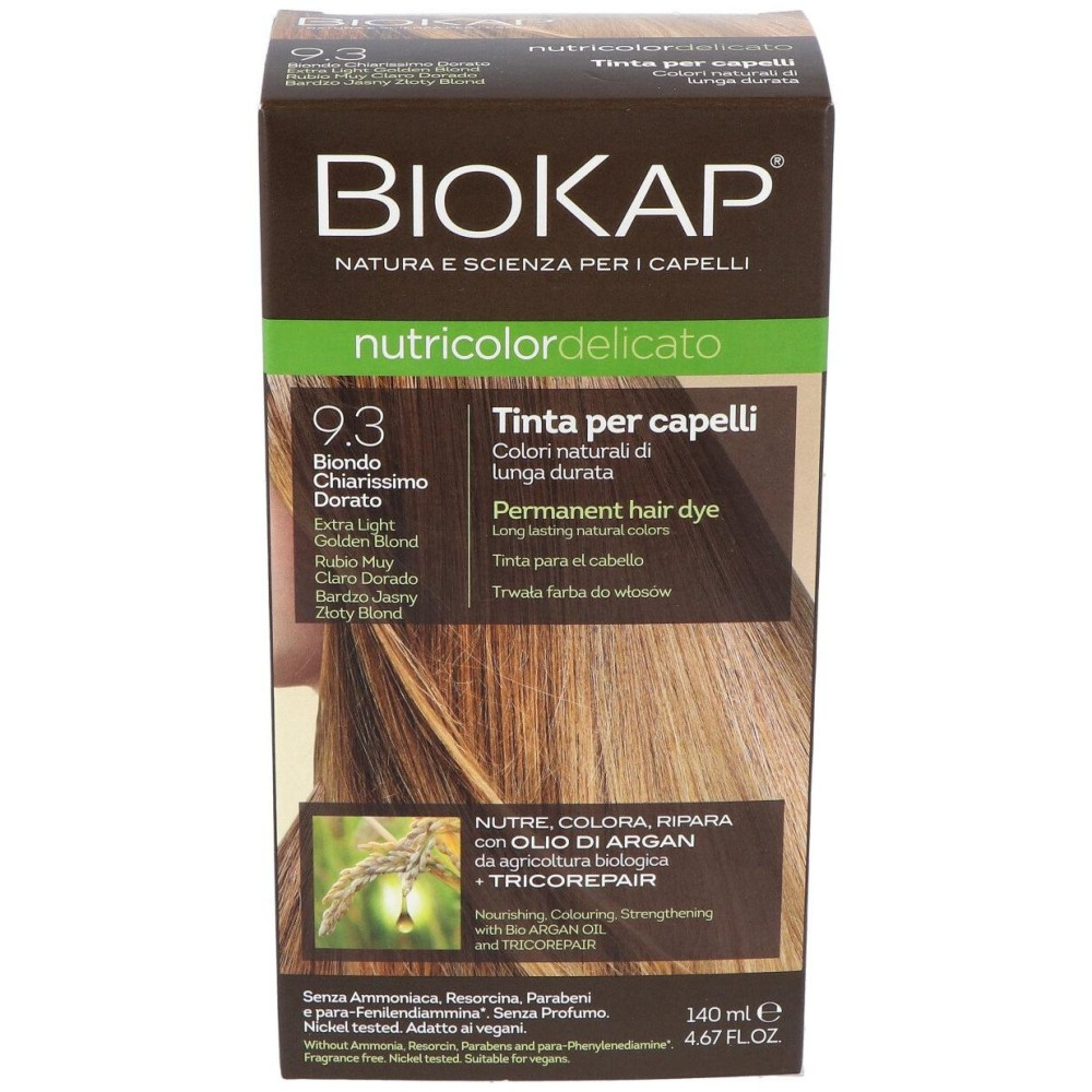 Tinte Rubio Muy Claro Dorado 140Ml. 9.3 Delicato