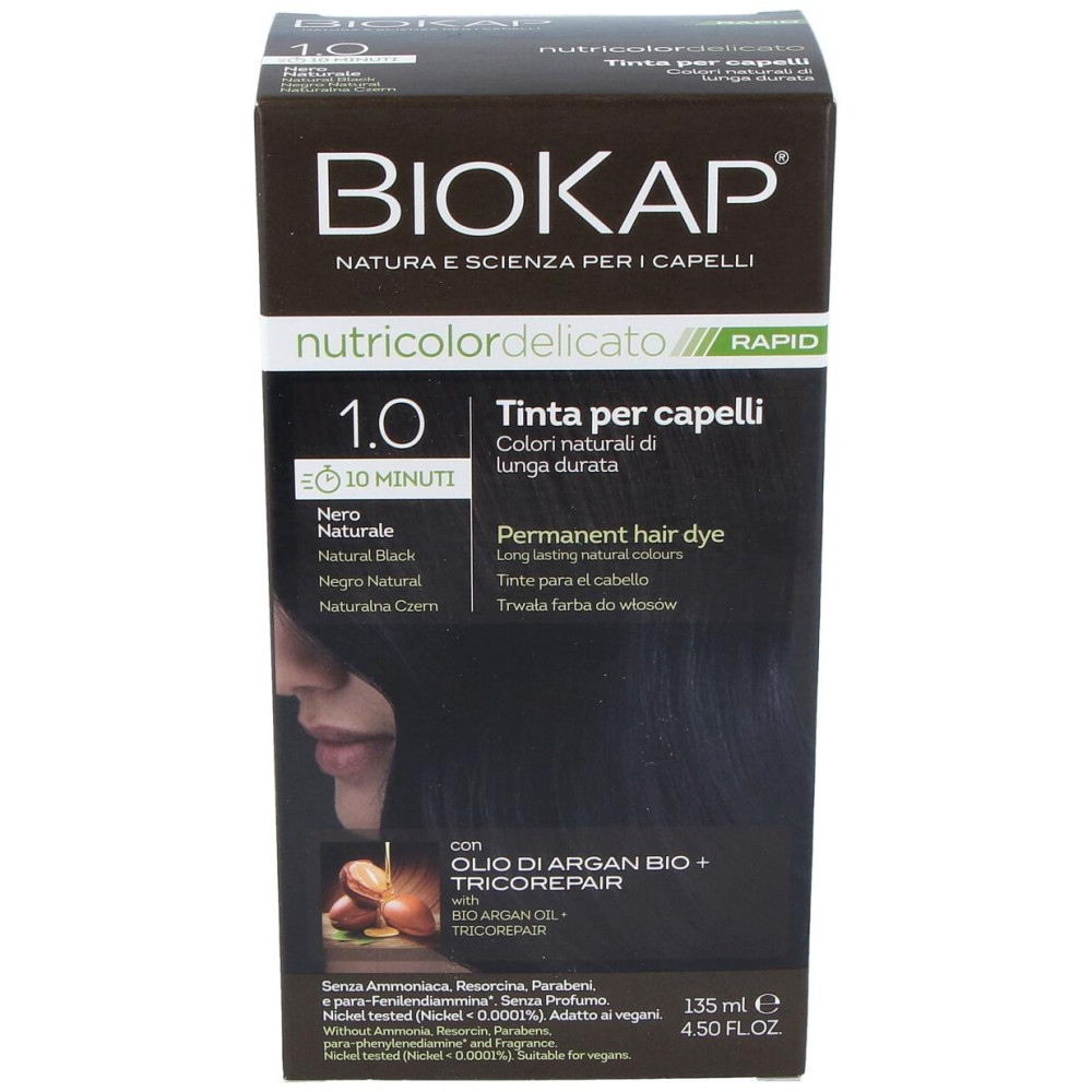 Biokap Rapid Negro Natural 1.0 Tubo 140Ml.