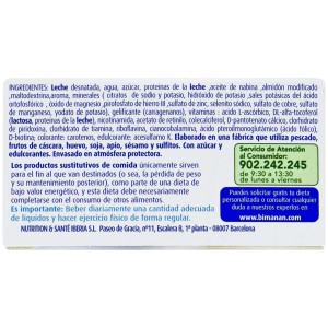 Bimanán Sustitutivo Copa De Vainilla Caramelo 210G