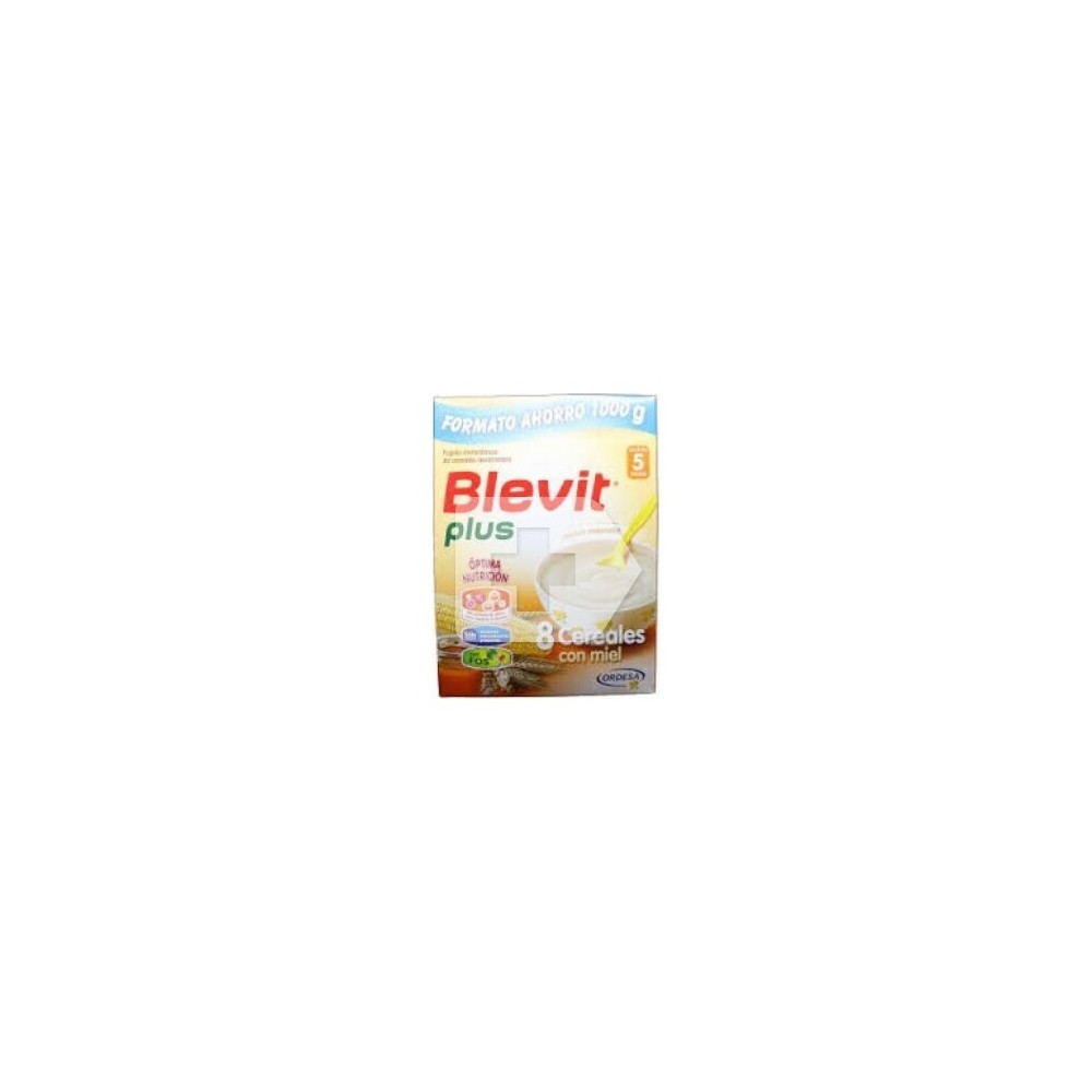 Blevit Plus 8 Cereales Con Miel 1000Gr.