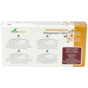 Soria Natural Diatonato 2 Manganeso Cobre 28X2Ml