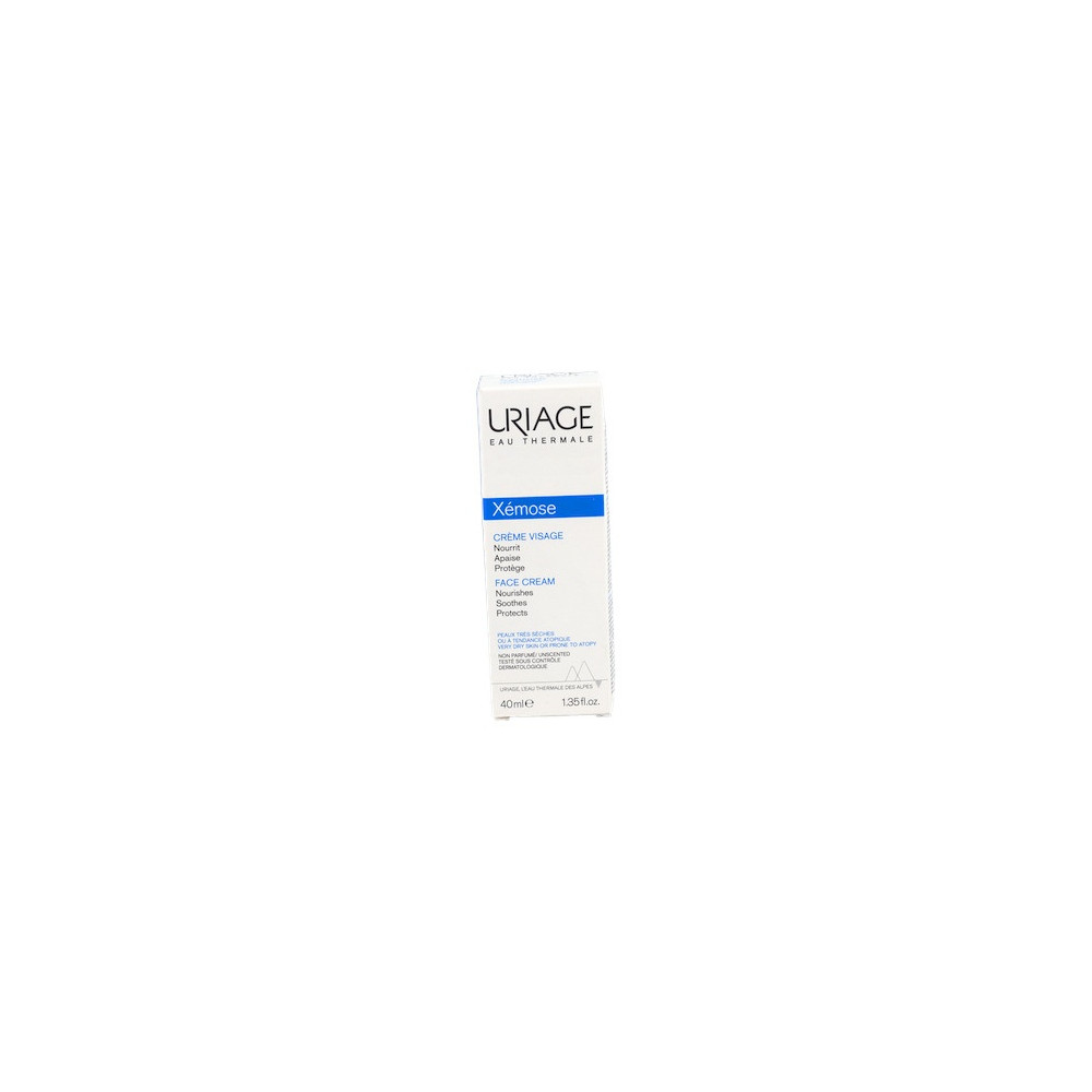 Uriage Xemose Crema Hidratante Calmante Piel Muy Seca, 40 Ml