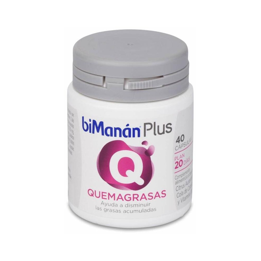 Bimanán Plus Q Quemagrasas Cápsulas, 40 Uds