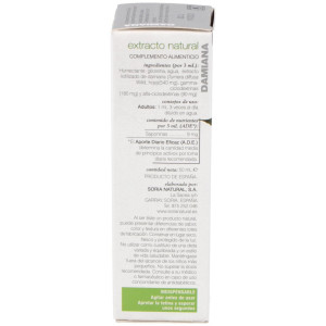 Extracto Damiana Xxi 50 Ml Soria Natural