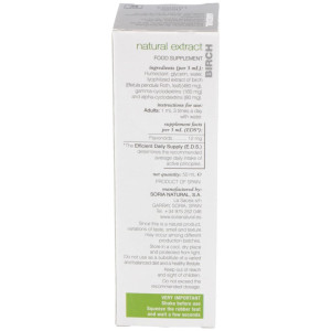 Extracto Abedul Xxi 50 Ml Soria Natural