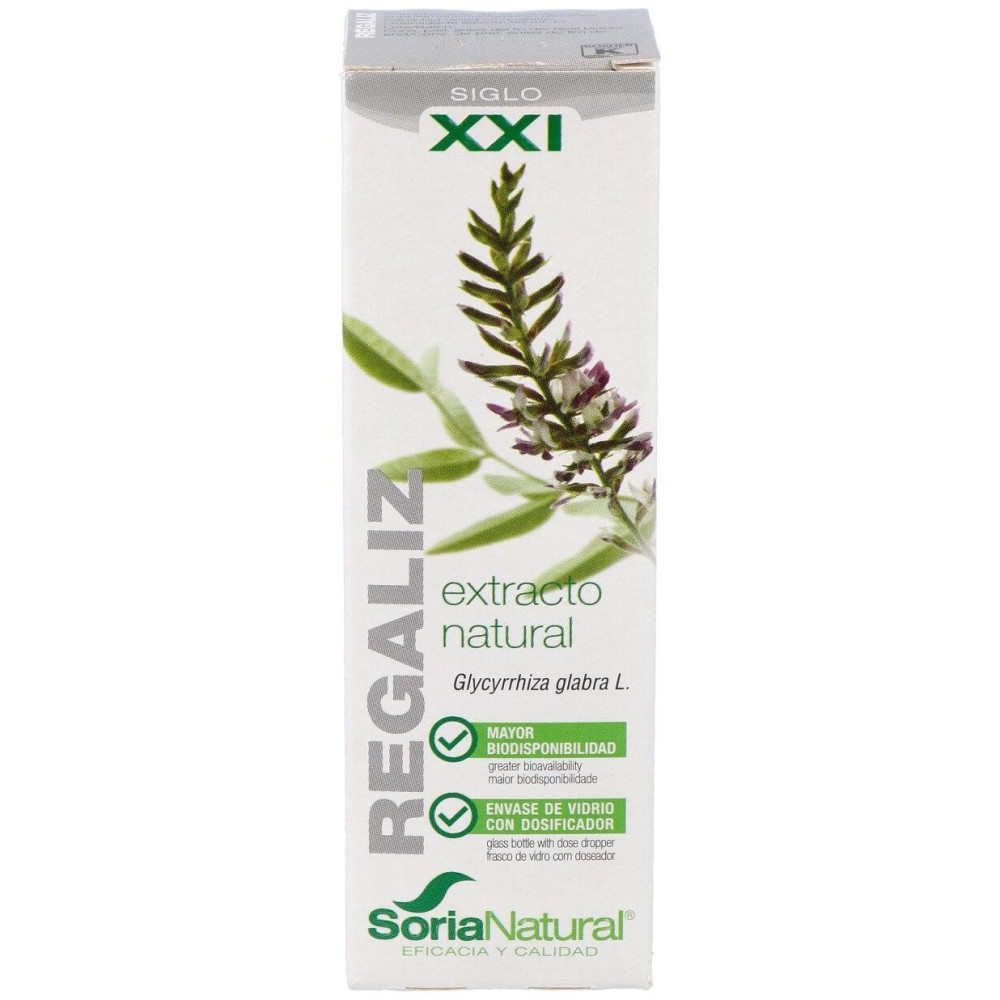Extracto Regaliz Xxi 50 Ml Soria Natural