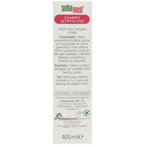 Champu Ultra Suave Cabello Normal-Seco 400Ml.