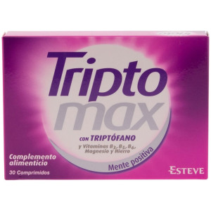 Triptomax. Triptófano, Hierro, Magnesio Y Vitamina B6, B3 Y B5 30Comp