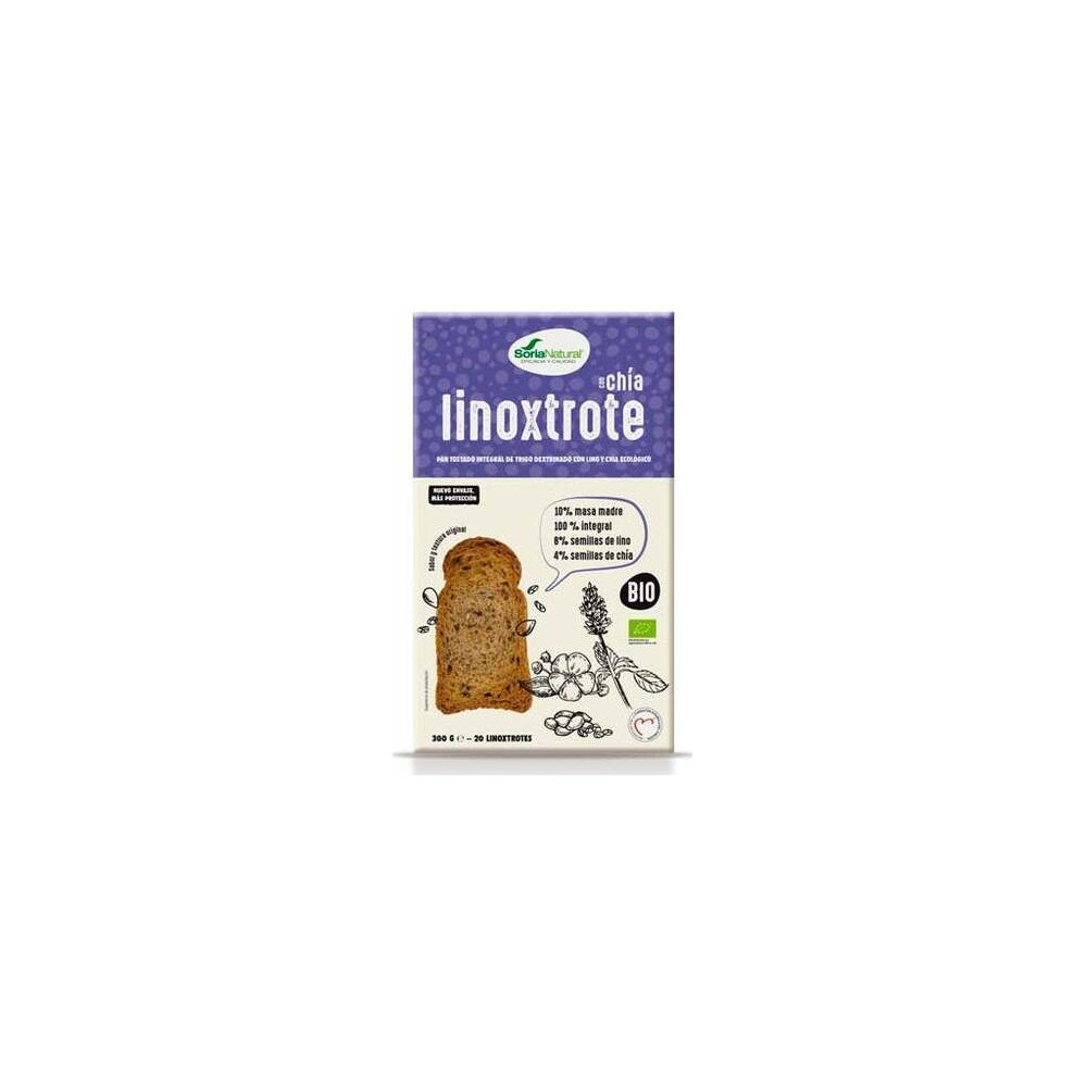 Biscote Linoxtrote Integral Con Lino-Chia 300G Bio