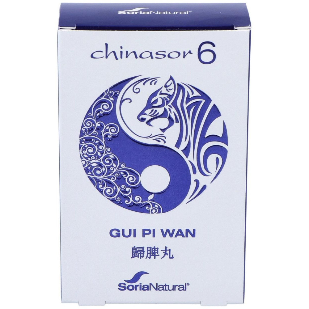 Soria Natural Chinasor 6 Gui Pi Wan 30Comp