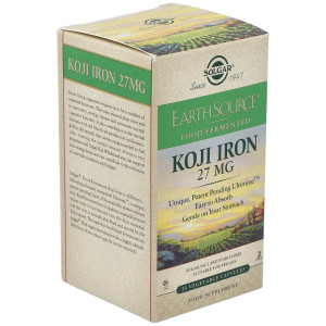 Solgar Earth Source Koji Iron 30Compr