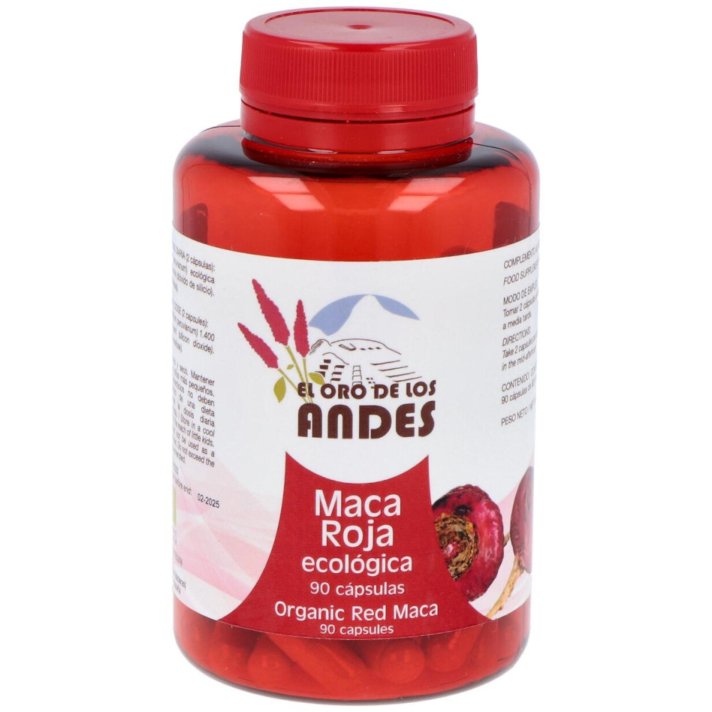 El Oro De Los Andes Maca Roja 700 Mg 90 Cápsulas