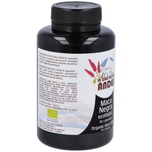 El Oro De Los Andes Maca Negra Ecológica 90 Cápsulas