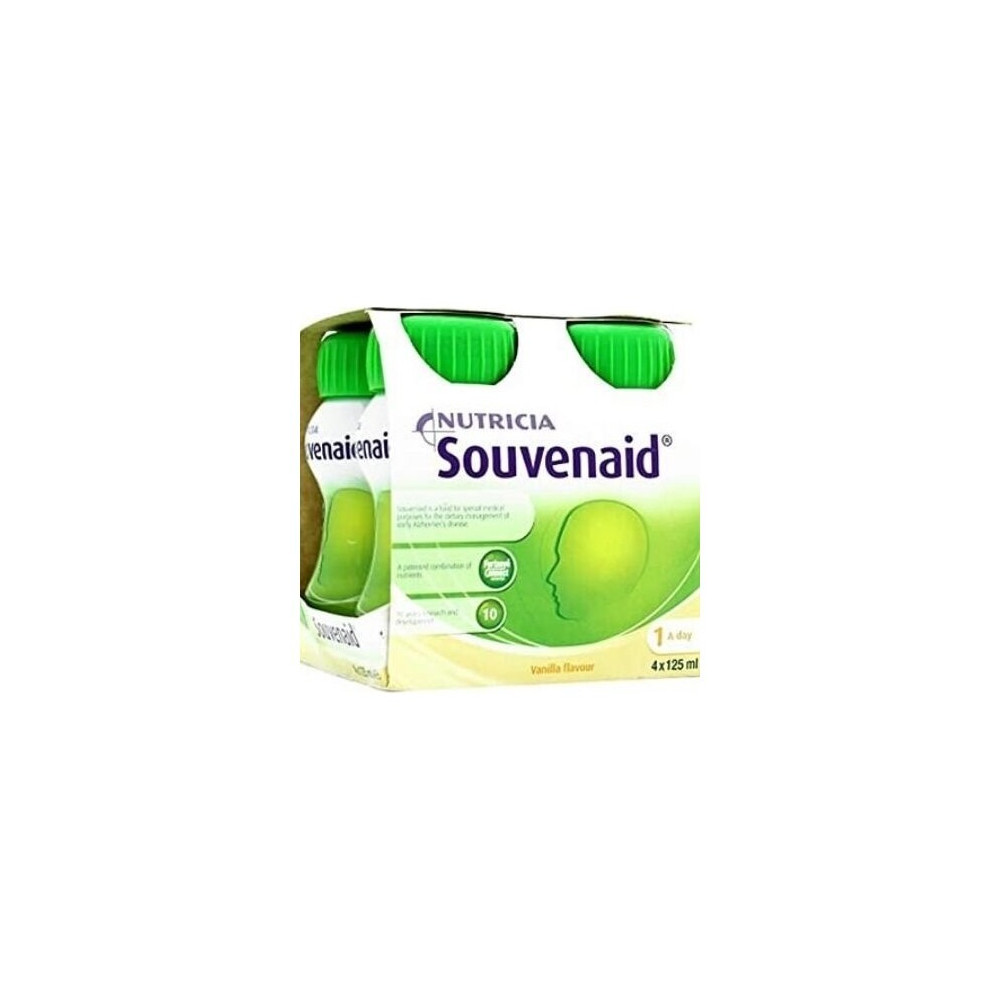 Nutricia Souvenaid Vainilla, 4 X 125 Ml