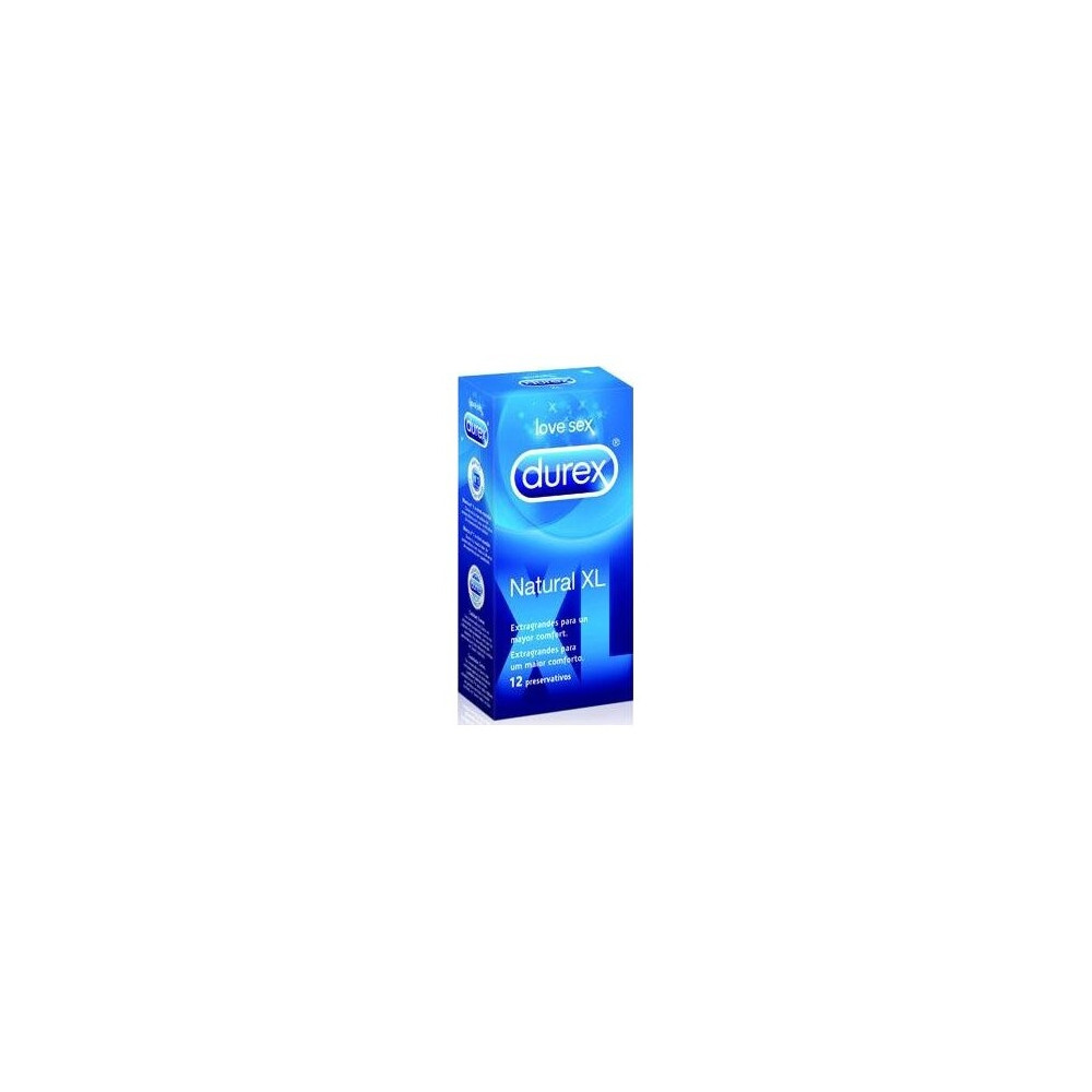 Durex Natural Xl Preservativos 12Uds