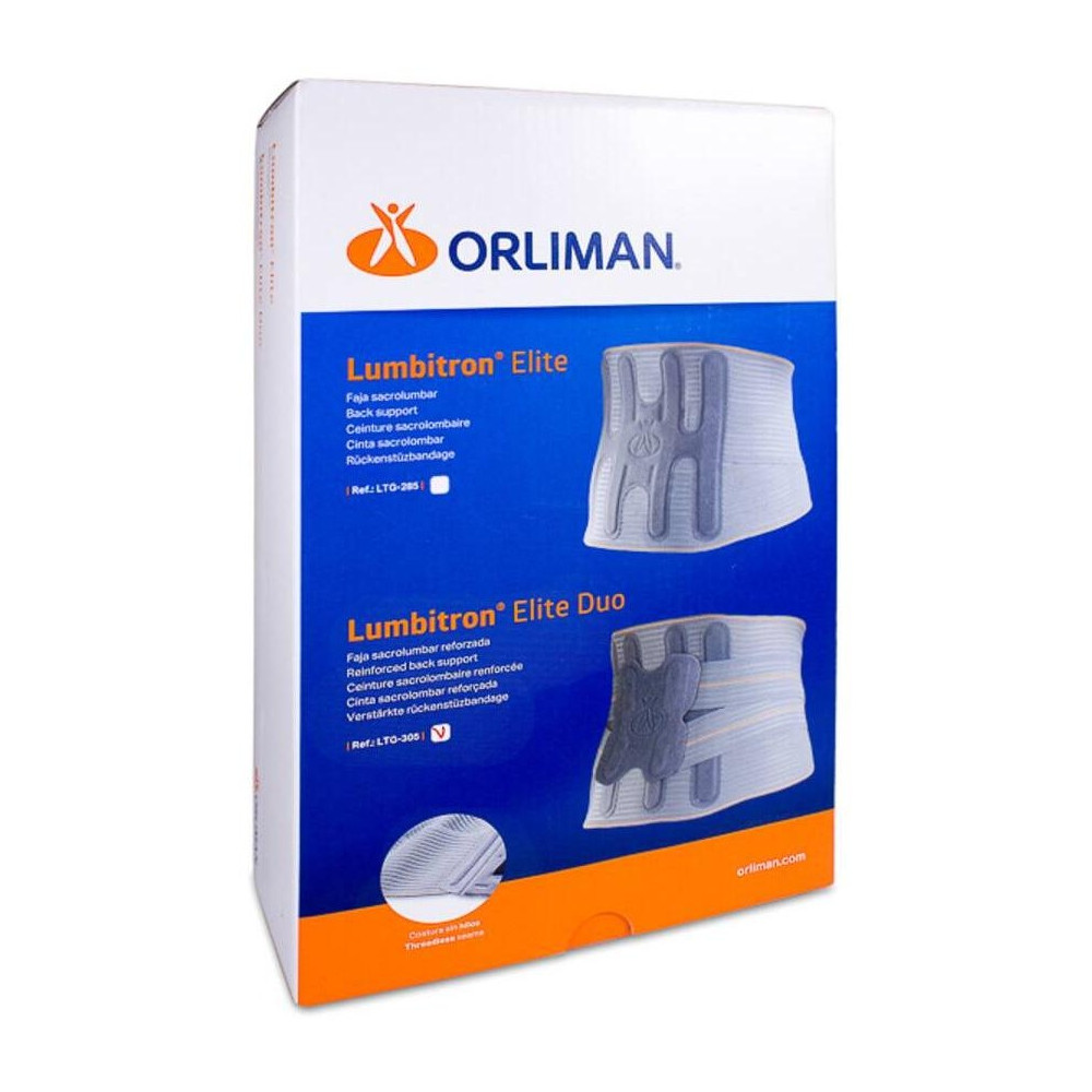 Orliman Faja Sacrolumbar Lumbitron Elite Duo Talla 4 1Ud