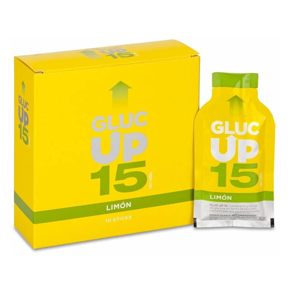 Gluc Up Limon 15 Gr X 10 Sticks De 30 Ml