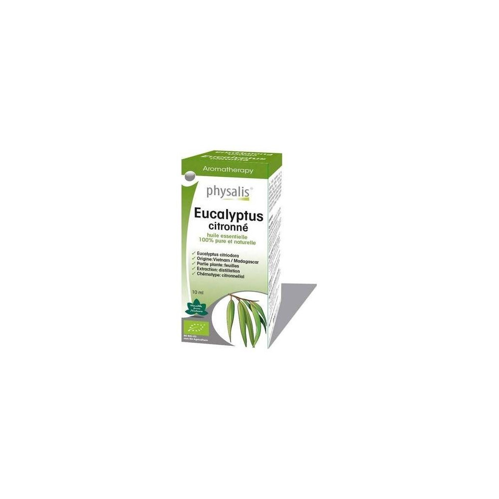 Physalis Aceite Esencial De Eucalipto Citronado Bio 10Ml