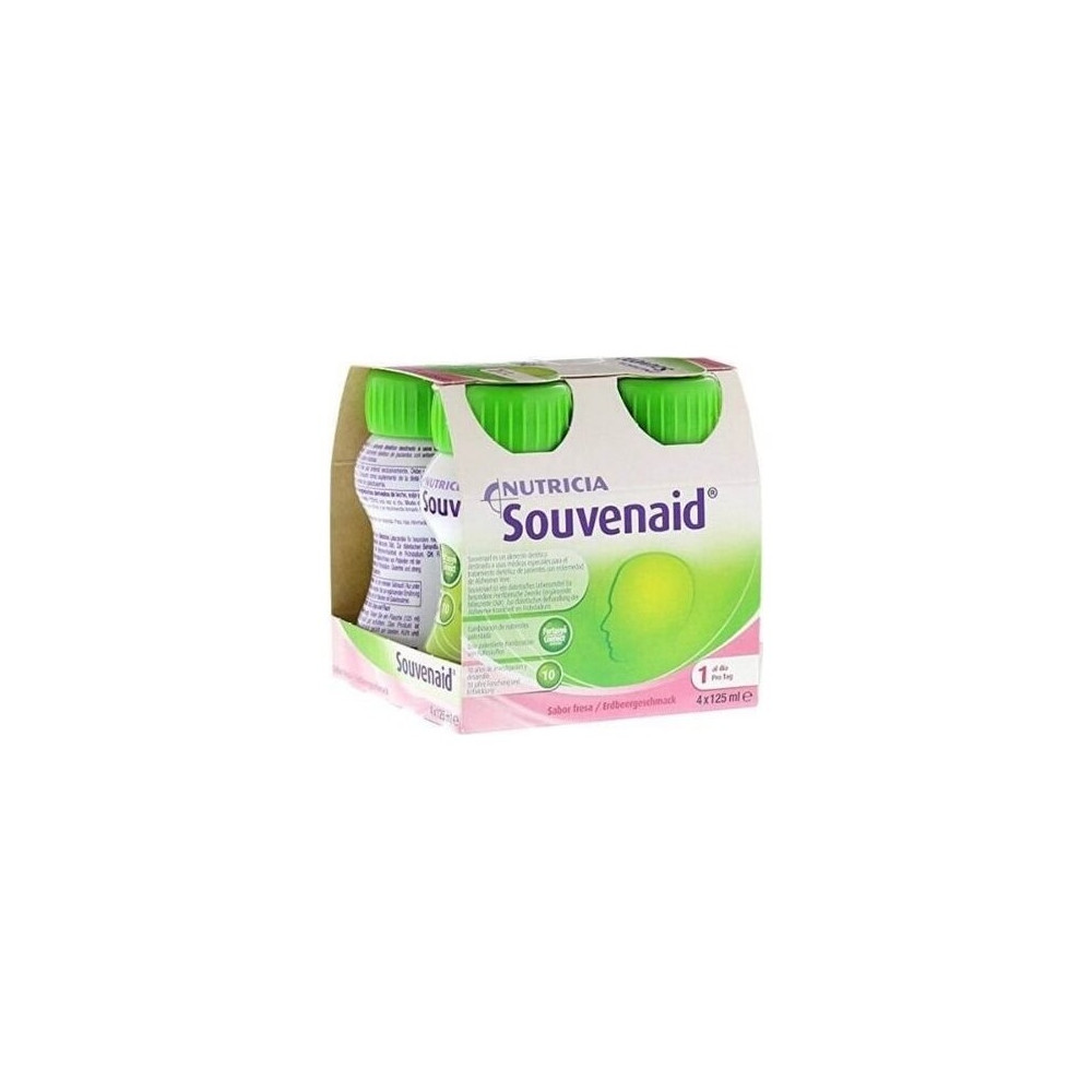 Nutricia Souvenaid Fresa, 4 X 125 Ml