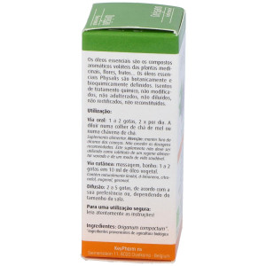 Physalis Aceite Esencial De Orégano Bio 10Ml