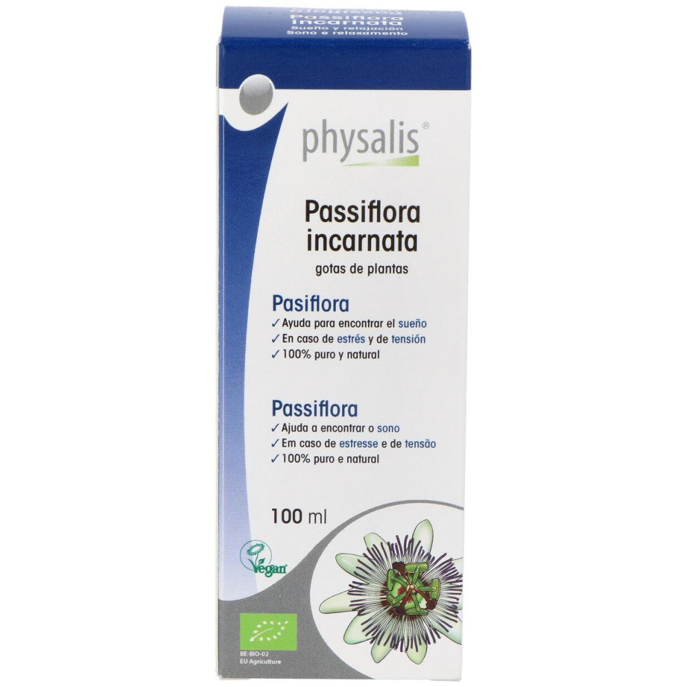 Physalis Pasiflora Incarnata Extracto Hidroalcoholico Bio 100Ml