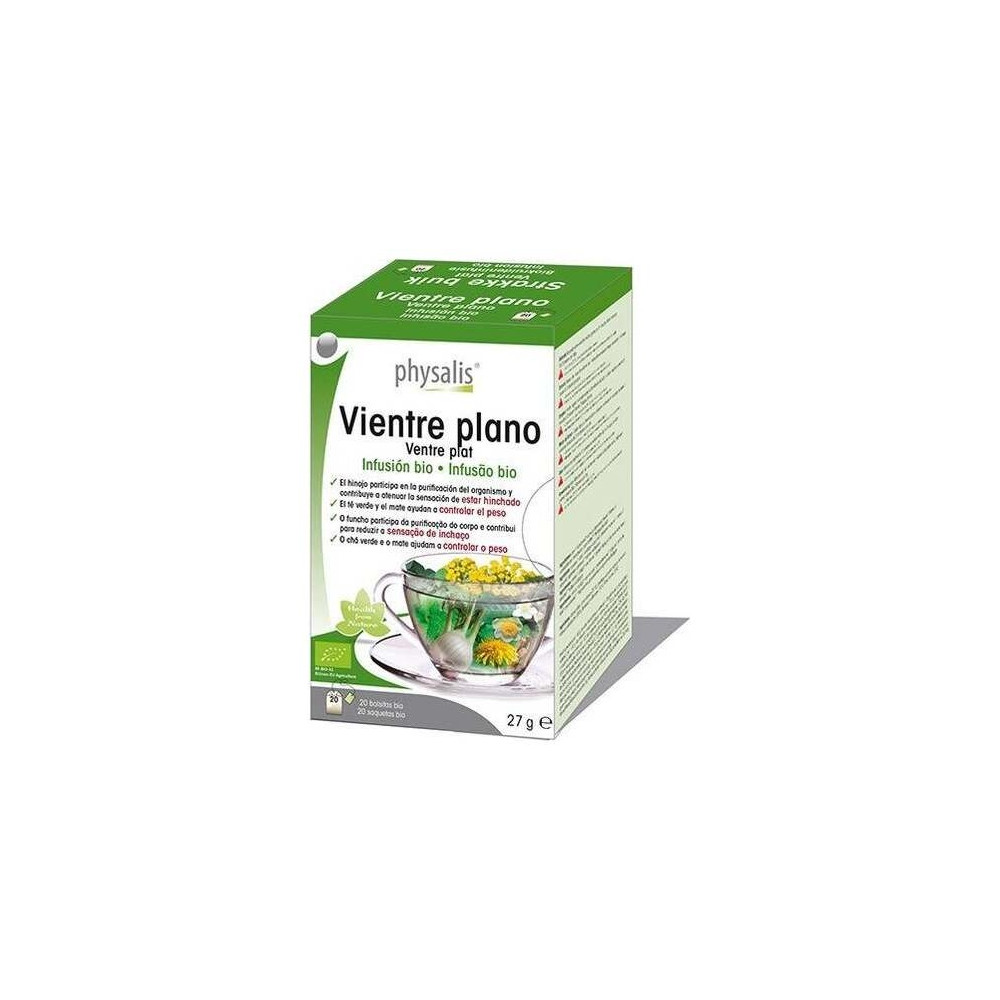 Physalis Vientre Plano Infusion Bio 20 Filtros