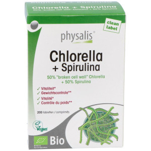 Physalis Chlorella Y Espirulina Bio 200Comp