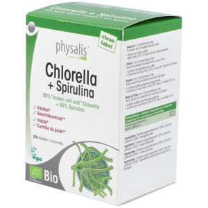 Physalis Chlorella Y Espirulina Bio 200Comp