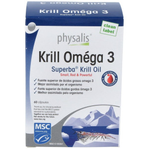 Physalis Krill Omega 3 60Caps