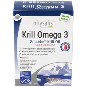 Physalis Krill Omega 3 30Caps