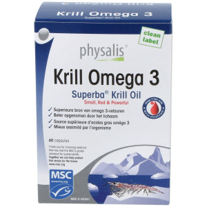 Physalis Krill Omega 3 60Caps
