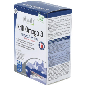 Physalis Krill Omega 3 60Caps