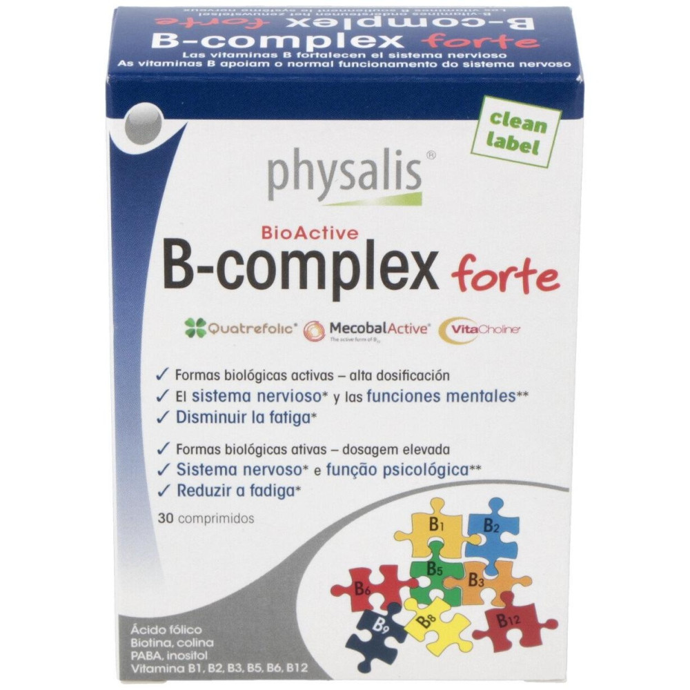 Physalis Vitamina B Complex Forte 30Comp