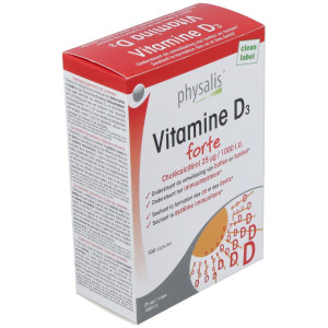 Physalis Vitamina D3 Forte 100Caps