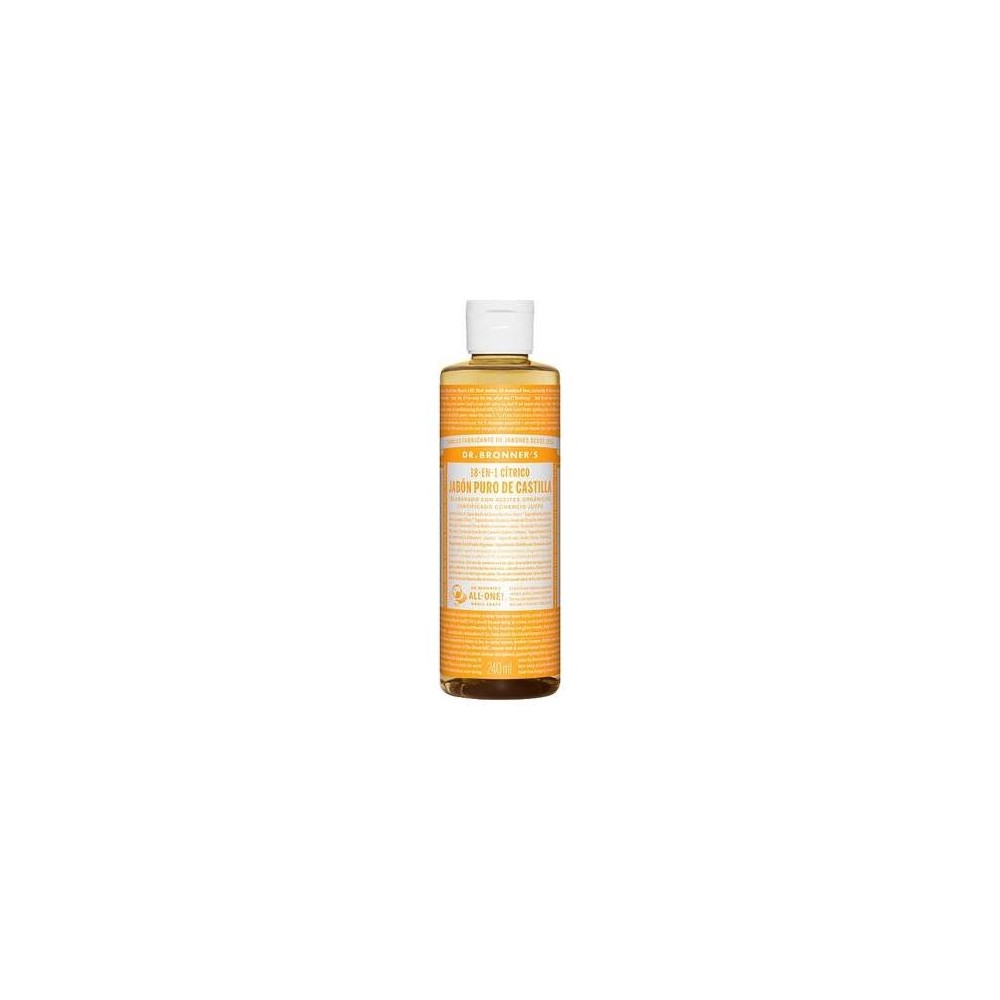Dr. Bronner'S Jabón Líquido Cítricos Naranja Bio 240Ml