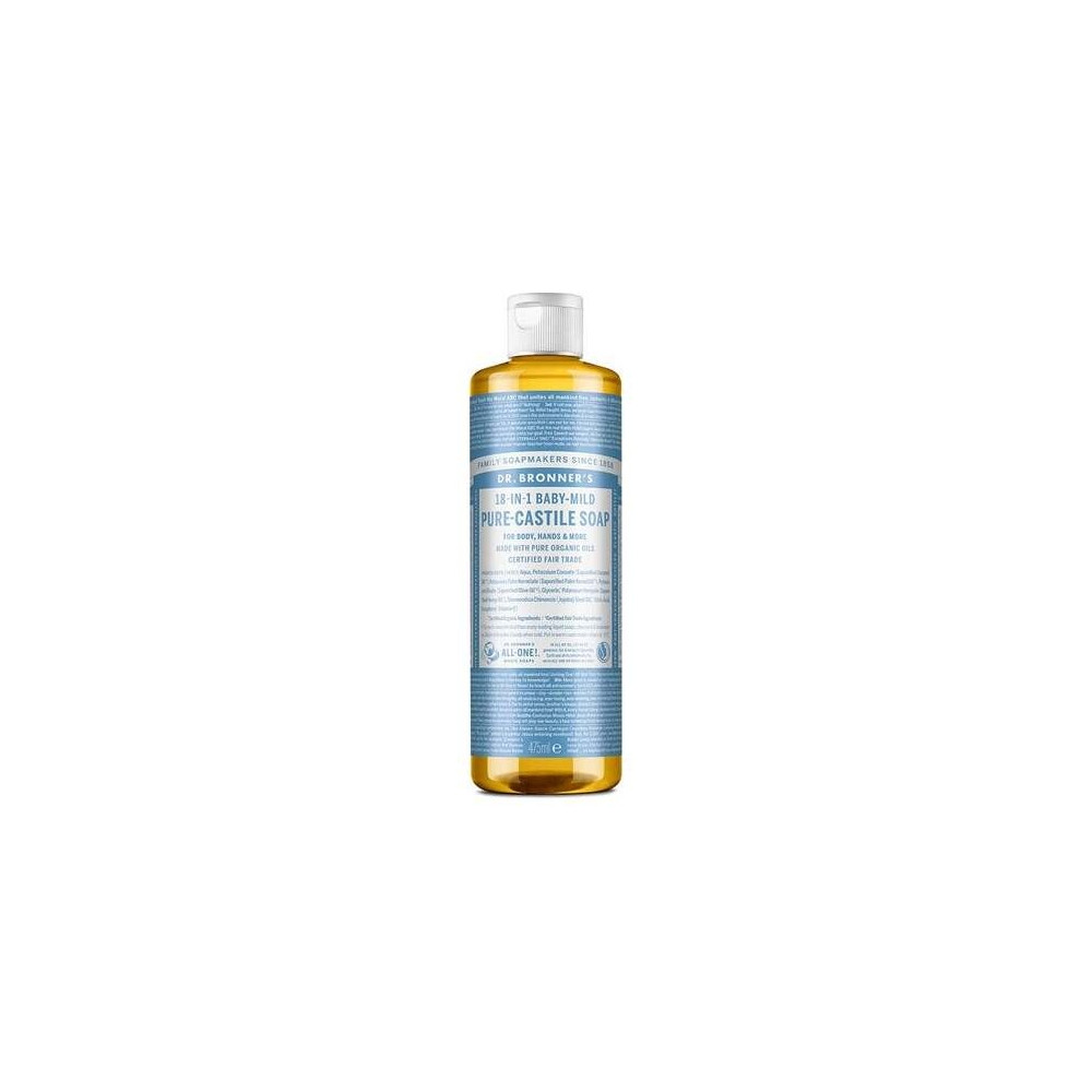 Dr. Bronner'S Jabón Neutro Líquido Bebé Bio 475Ml