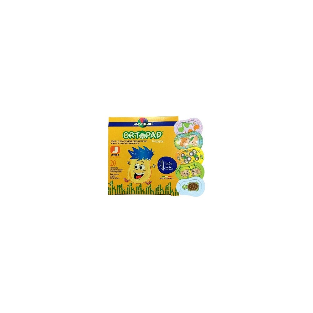 Ortopad® Happy Parche Ocular Junior 20Uds