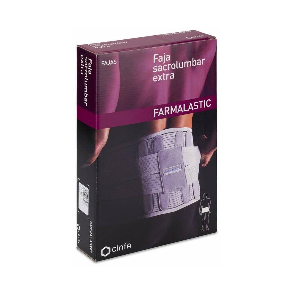 Farmalastic Faja Sacrolumbar Extra Talla 1, 1 Ud