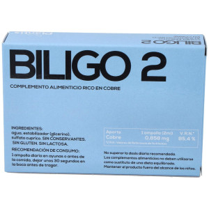 Artesania Agricola Biligo 2 Cobre 20 Ampollas