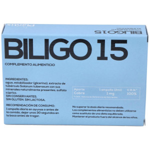 Biligo 15 20 Ampollas De 2 Ml