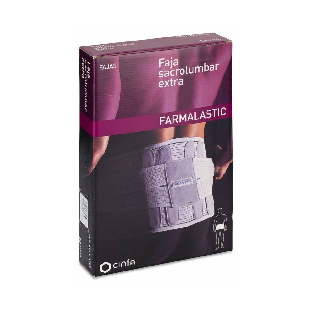 Farmalastic Faja Sacrolumbar Extra Talla 2, 1 Ud