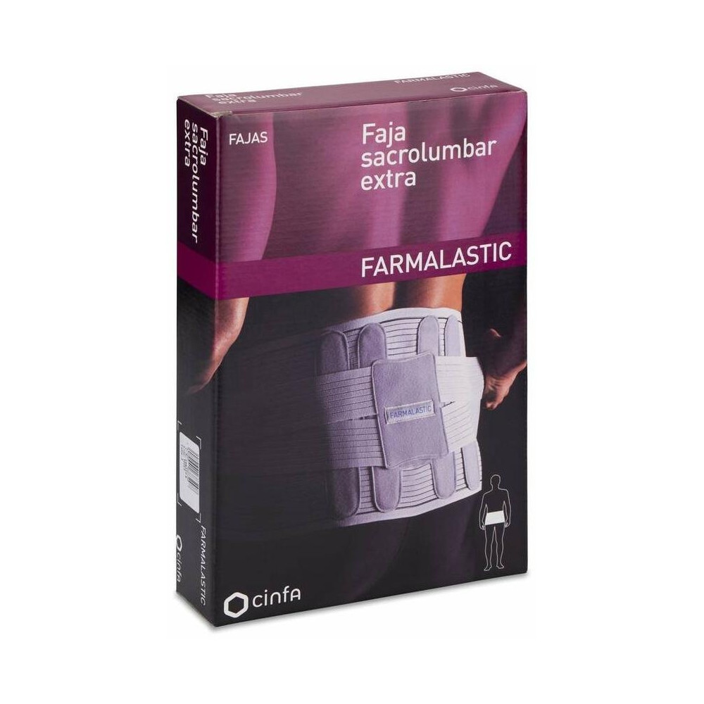 Farmalastic Faja Sacrolumbar Extra Talla 3, 1 Ud