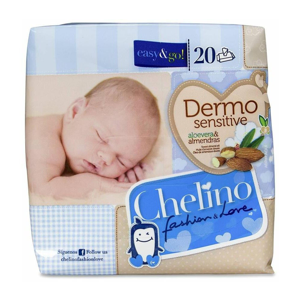 Chelino Toallitas Infantiles Fashion Y Love, 20 Uds
