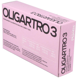 Artesania Agricola Oligartro 3 Cu Zn 20 Ampollas