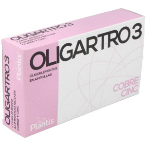 Artesania Agricola Oligartro 3 Cu Zn 20 Ampollas