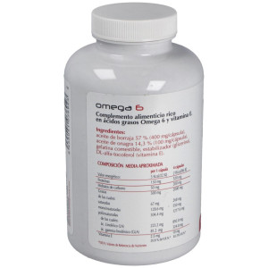 Omega 6 Onagra+Borraja 410 Perlas
