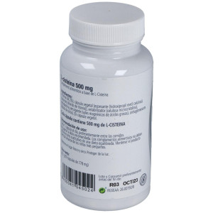 L-Cisteína 60 Cápsulas 500Mg Por Cápsula